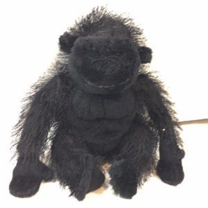 Ganz Webkins Soft Plush Black Stuffed Gorilla Toy 9" No Code